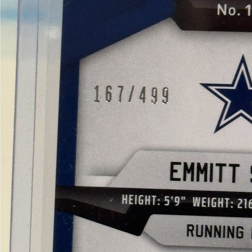 🔥 2016 Emmitt Smith Panini Certified Immortals /499. Dallas Cowboys - Picture 2 of 3